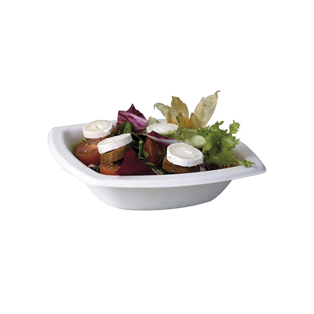 Bol carré « Pulpy squary » pulpe blanc