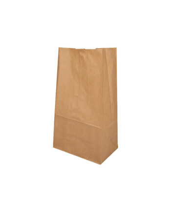 Sac SOS papier kraft brun 50 g/m² 18 x 12 x 29 cm