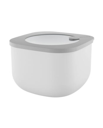 Boîte bento réutilisable PP blanc et gris 1550 ml