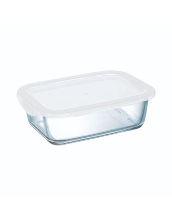 Bento box Arcoroc verre trempé 820 ml avec couvercle vendu séparément