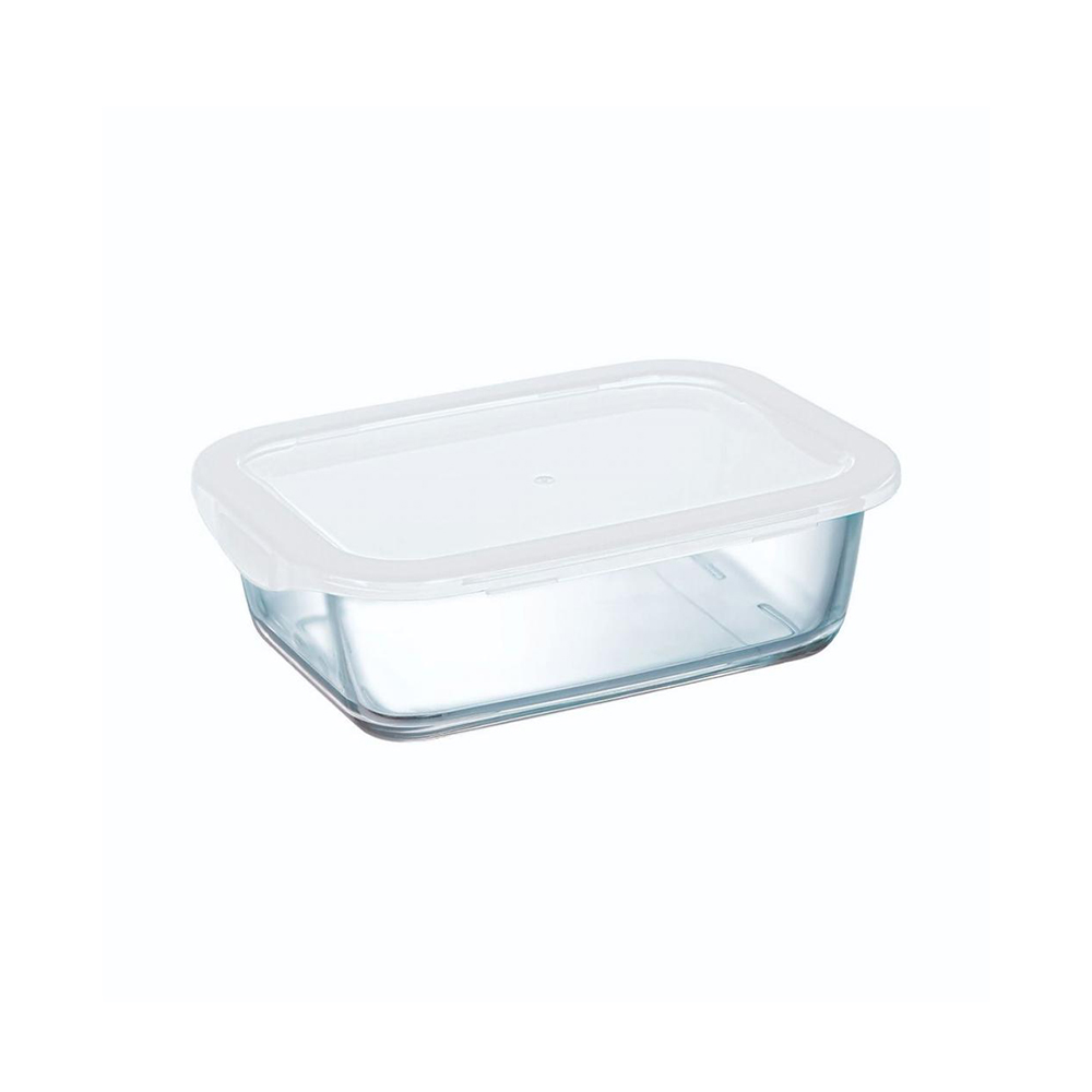 Bento box Arcoroc verre trempé 820 ml avec couvercle vendu séparément