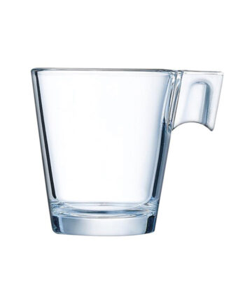 Tasse à café Arcoroc Aroma verre trempé 80 ml