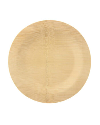 Assiette ronde "Wood Mood" Bambou 28 cm