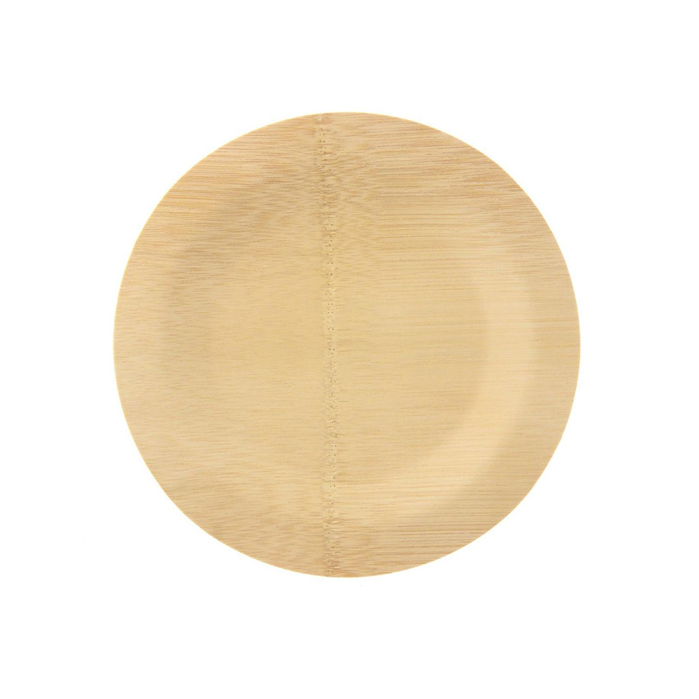 Assiette ronde "Wood Mood" Bambou 28 cm