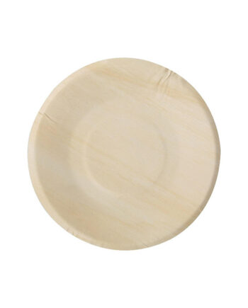 Assiette ronde "Wood Mood" Bois 19 cm