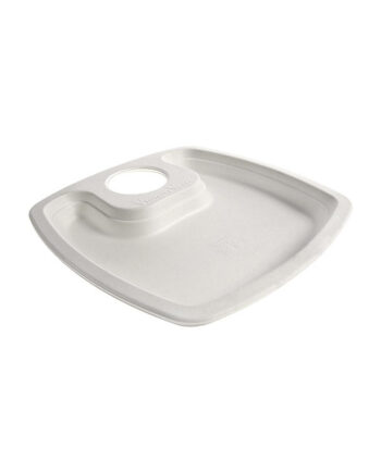 assiette cocktail pulpy squary 25cm