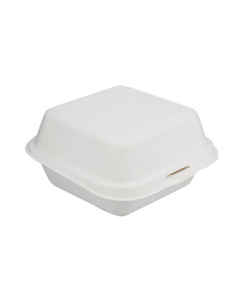 Coquille hamburger pulpe 140 x 140 x 90 mm