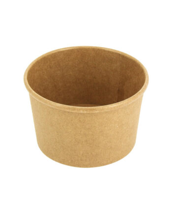 Pot à soupe carton kraft brun 250 ml 9 oz