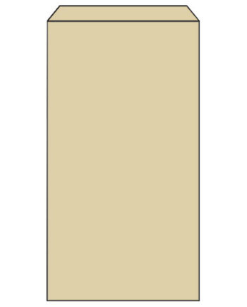 Sac brioche kraft brun 250 x 70 x 360 mm