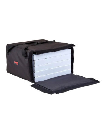 Sac à pizza noir grand modèle
